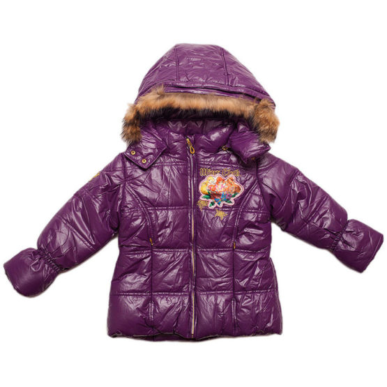 Winter jacket with hood for girls Winx