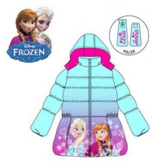 Kinder wattierte Jacke Disney Frozen – Blau