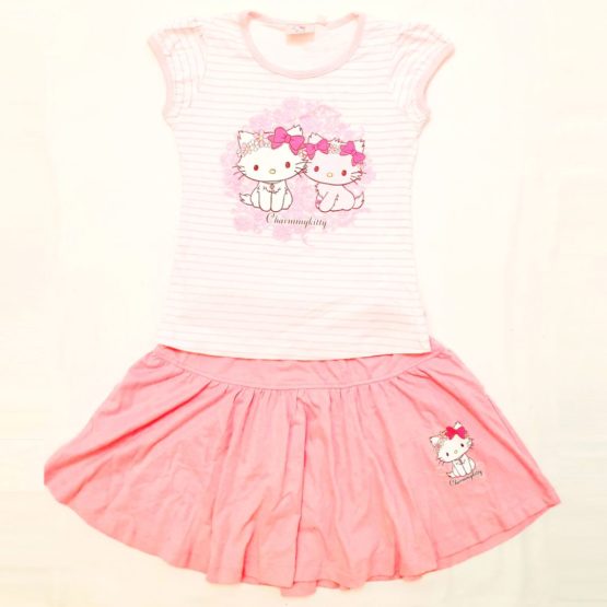 T-shirt with shorts – Kitty