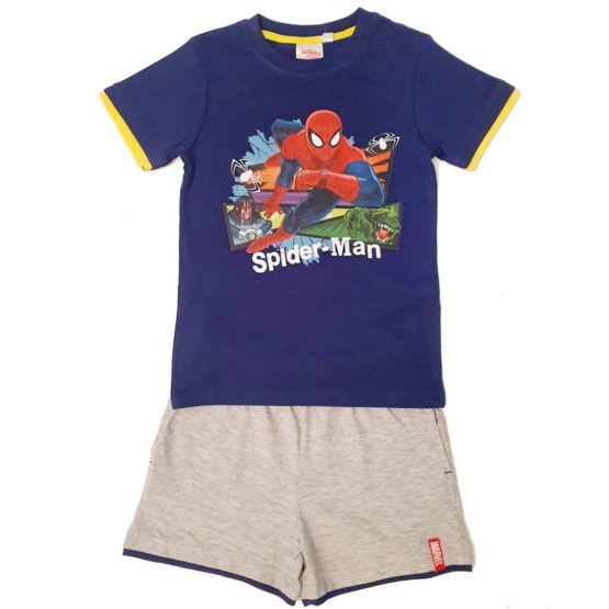 T-Shirt mit Shorts – Spiderman