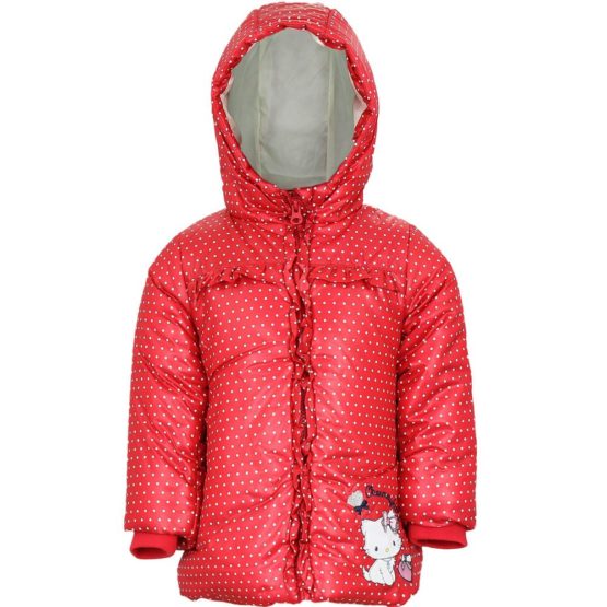 Charmmy Kitty Baby winter jacket – red