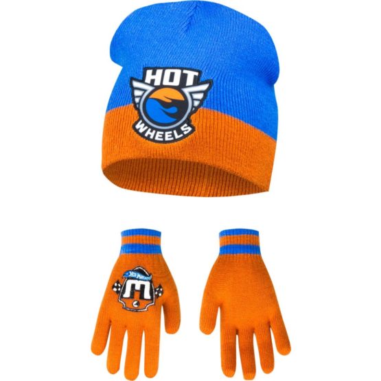 Hot wheels cap with gloves