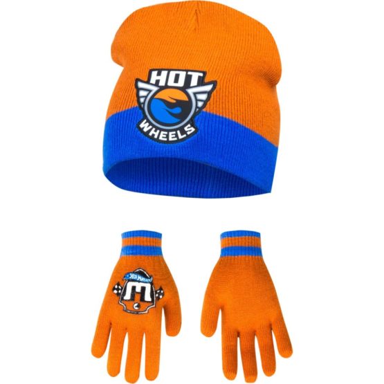 Hot wheels cap with gloves