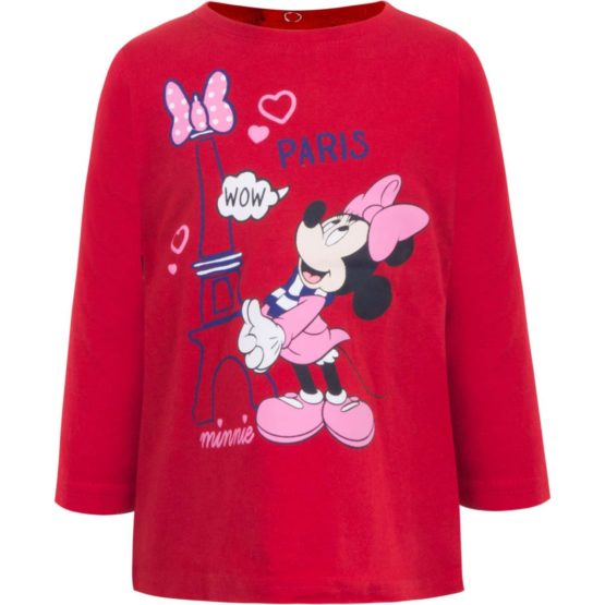 Minnie Baby long sleeve shirt – red