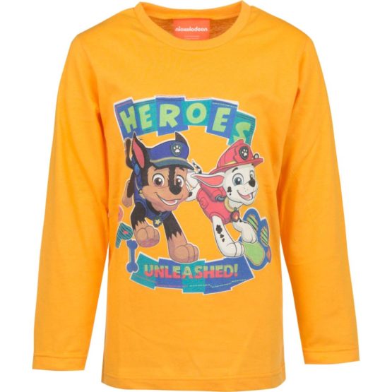 Paw Patrol long sleeve shirt – orange