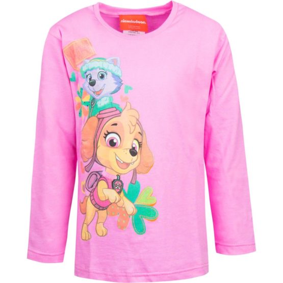 Paw Patrol long sleeve shirt – pink