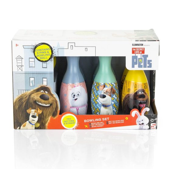 Secret Life of Pets bowling Set