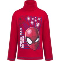 Spiderman longsleeve with collar – red