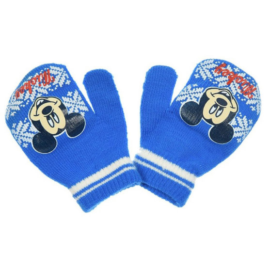 Blue Baby Gloves – Disney Mickey Mouse