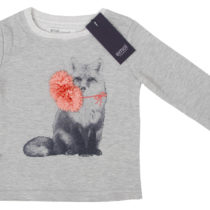 Long sleeve gray blouse for girls – Fashion EMOI