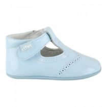 Blue Baby Leather Shoes – Citos
